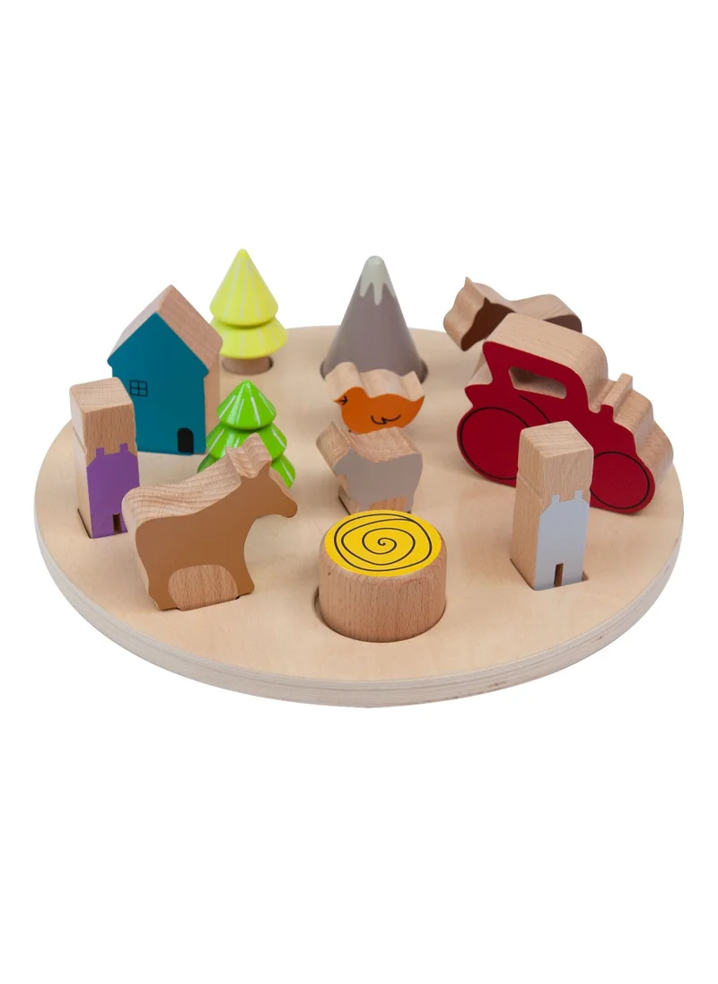 ألعاب أندرو 3D-Puzzle Farm