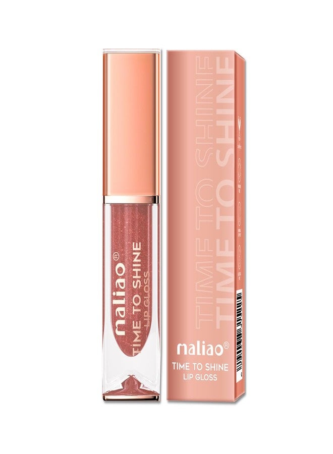 Maliao Time to Shine Lip Gloss | High Shine Finish | Non-Sticky & Lightweight Formula | Long Lasting Glossy Lips | Smooth Application | Famous, 6.5ml - Image 2