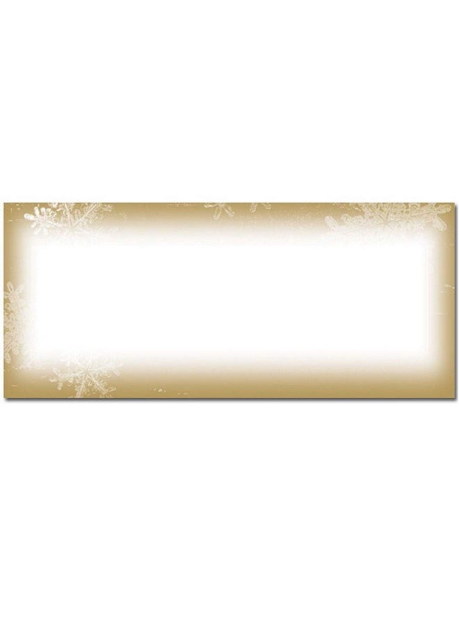 Great Papers! Great Papers! Coordinating Envelope, #10, Frosted Holiday Wishes, 9.5" x 4.125", 50 count (2011608) 