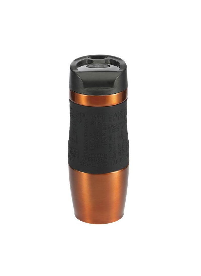 BERGNER - Neon Classic Stainless Steel Vacuum Travel Mug 400 Ml - Image 1
