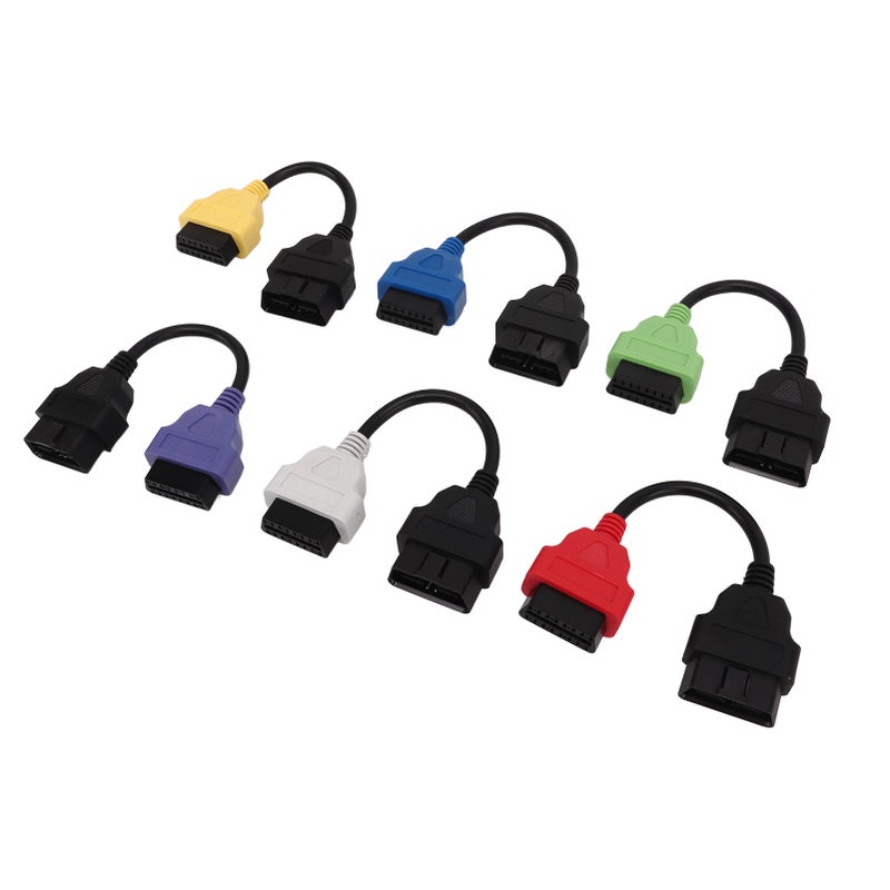 6 Pcs For MultiECUScan Adapter Cable OBD2 Diagnostic ECU Scan Tool Cable Replacement for Fiat - Image 2