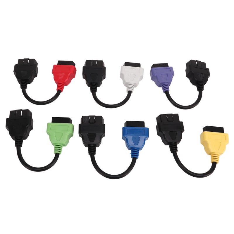 6 Pcs For MultiECUScan Adapter Cable OBD2 Diagnostic ECU Scan Tool Cable Replacement for Fiat - Image 4