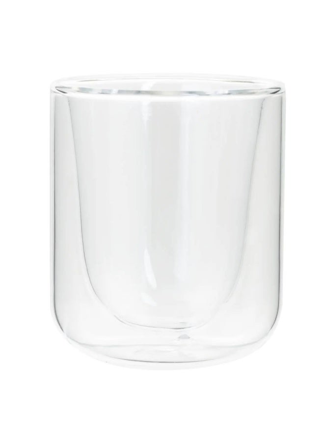 لوفت كوب إسبريسو زجاجي مزدوج الجدار - تصميم أنيق للاحتفاظ بالحرارة بشكل مثالي، مجموعة من 4 قطع، ESP-MUG، العمق 5.8 × الارتفاع 7.1 سم، زجاج - 154365 - Image 2