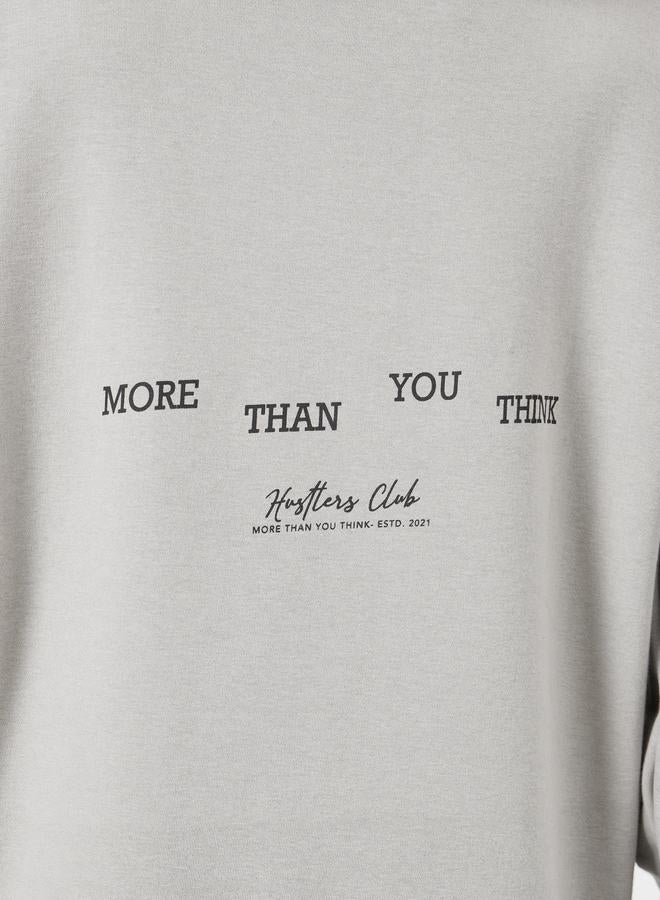 ستايلي هودي فليس بقصة واسعة وطبعة خلفية - Image 4