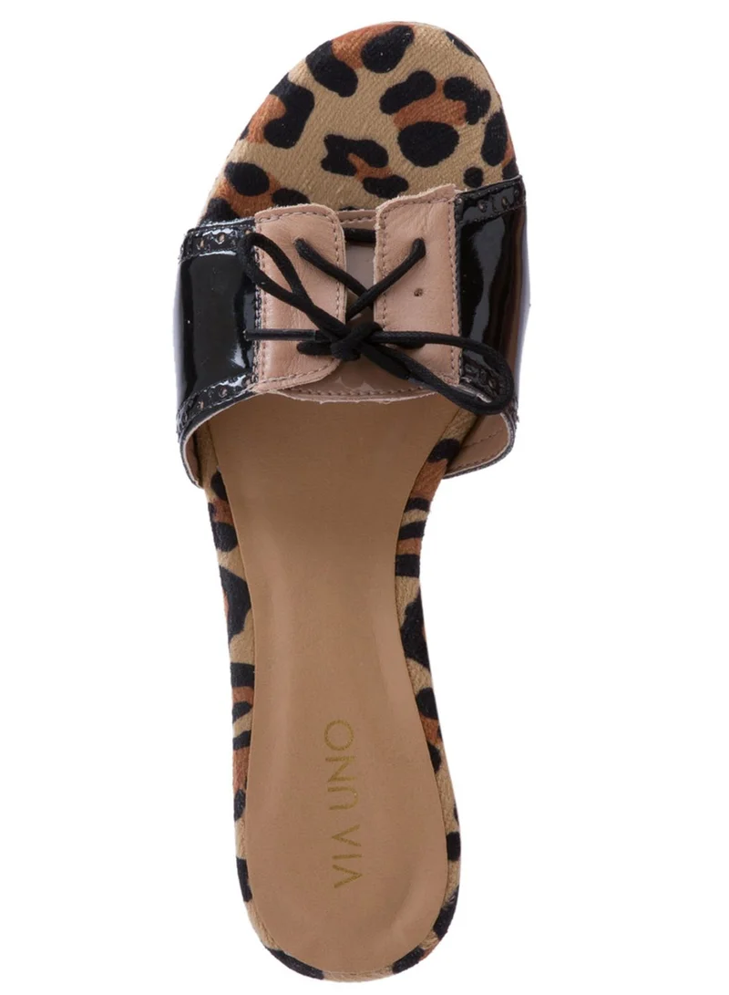 Via Uno Casual Wedge Sandals
