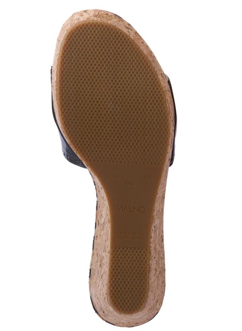 Via Uno Casual Wedge Sandals