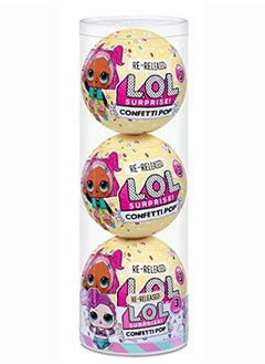 Confetti 3 Pack Waves 3 Rereleased Dolls Each With 9 Surprises
