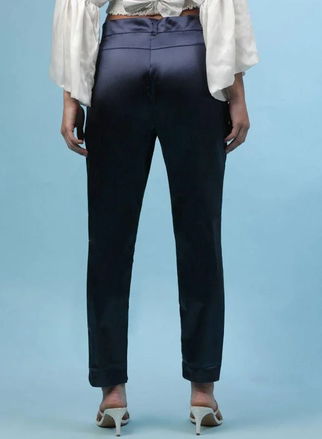 Freehand Women Tapered Solid Mid-Rise Pants