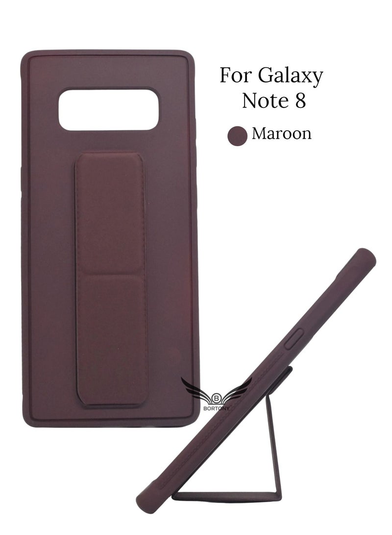 بورتوني غطاء واقٍ مزود بمقبض الإصبع لهاتف سامسونج جالكسي نوت 8 - Image 1