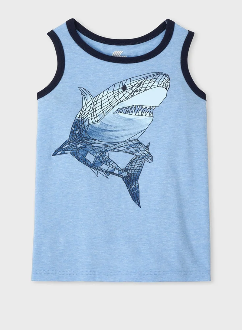 THE CHILDRENS PLACE Kids Shark Print Vest