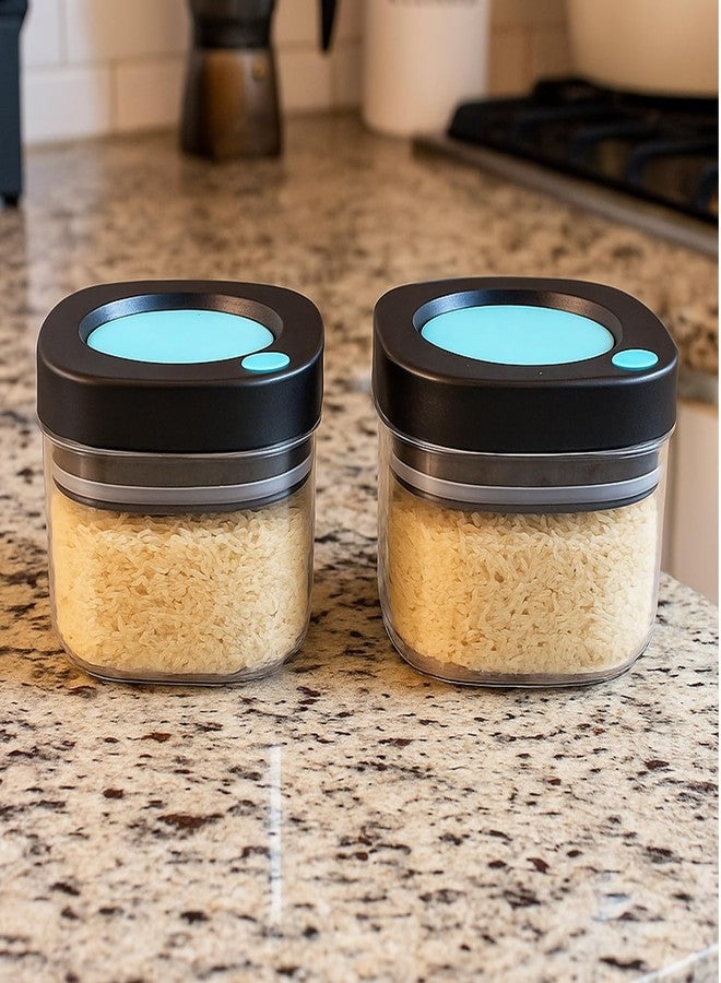 SUPERMOM Kitchen Storage Box 2 Pcs – Airtight Container – Durable, Leak-Proof & BPA-Free Food Storage Jars for Cereals, Snacks & Dry Goods, Space-Saving & Easy-to-Use Kitchen Organizers (500 ml each) - Image 3