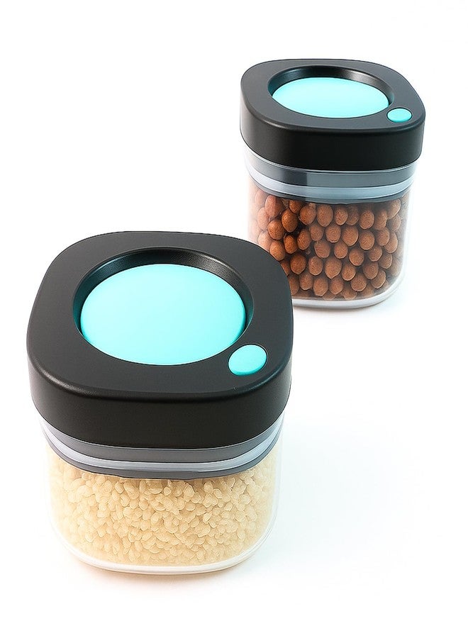 SUPERMOM Kitchen Storage Box 2 Pcs – Airtight Container – Durable, Leak-Proof & BPA-Free Food Storage Jars for Cereals, Snacks & Dry Goods, Space-Saving & Easy-to-Use Kitchen Organizers (500 ml each) - Image 4