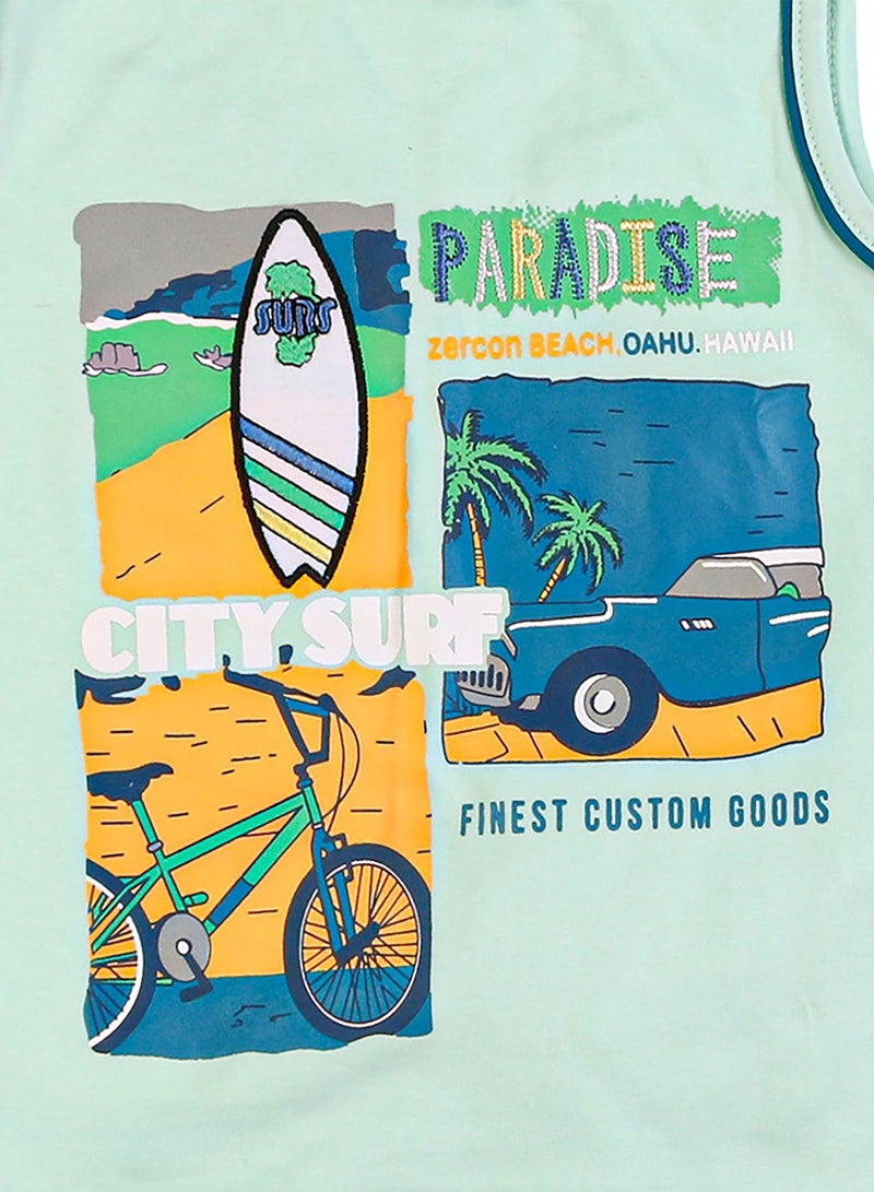 Zercon Summer Pajama Set for Boys - Summer Set for Boys - Image 2