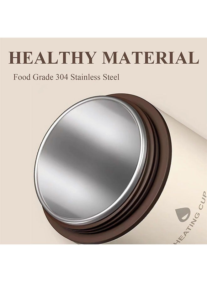 general غلاية كهربائية للسفر، غلاية مياه محمولة مع تحكم في درجة الحرارة وشاشة LCD، إيقاف تلقائي وحماية من الغليان الجاف مع وظيفة الحفاظ على الحرارة، غلاية من الفولاذ المقاوم للصدأ سعة 400 مل - Image 3