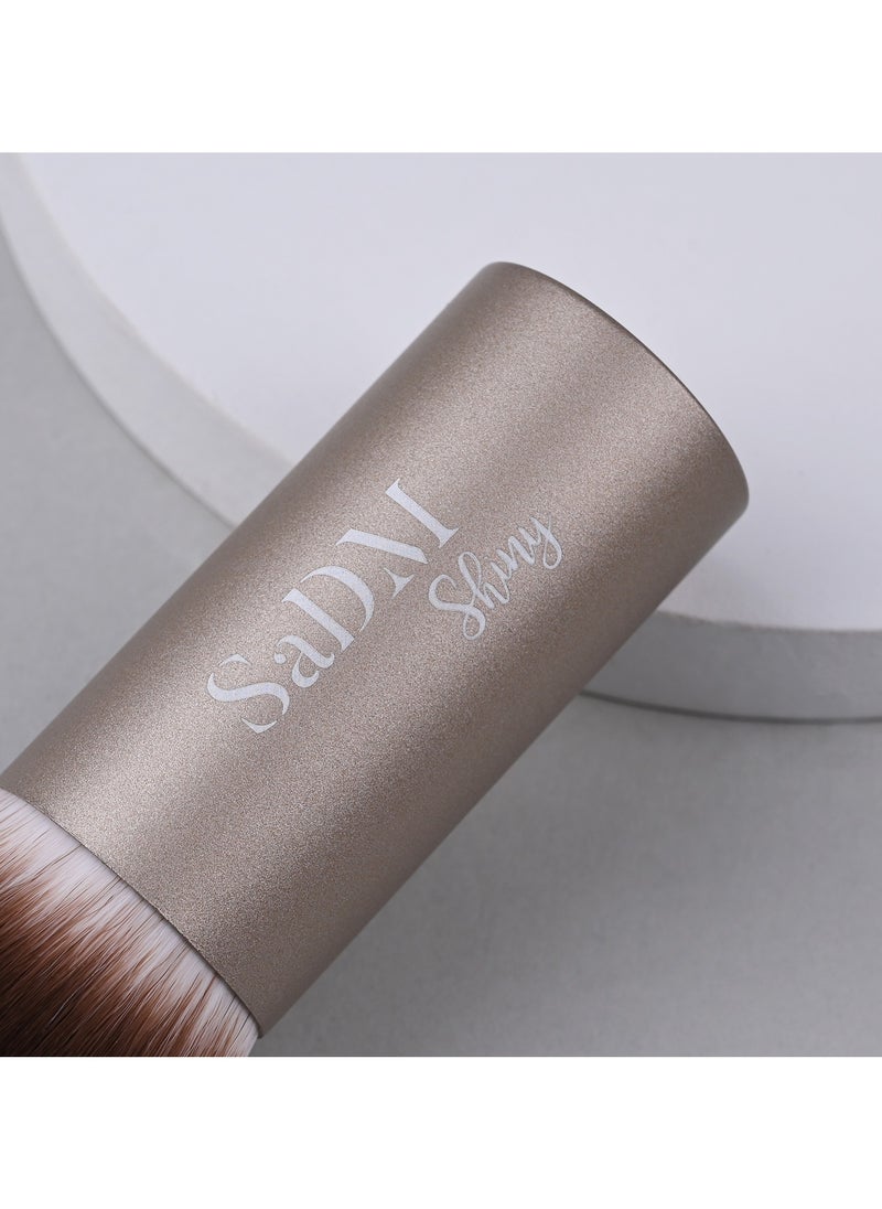 SaDM Shiny SaDM Shiny Kabuki Foundation Brush – Vegan, Cruelty-Free Buffer Brush for Flawless Foundation Application  - Image 3