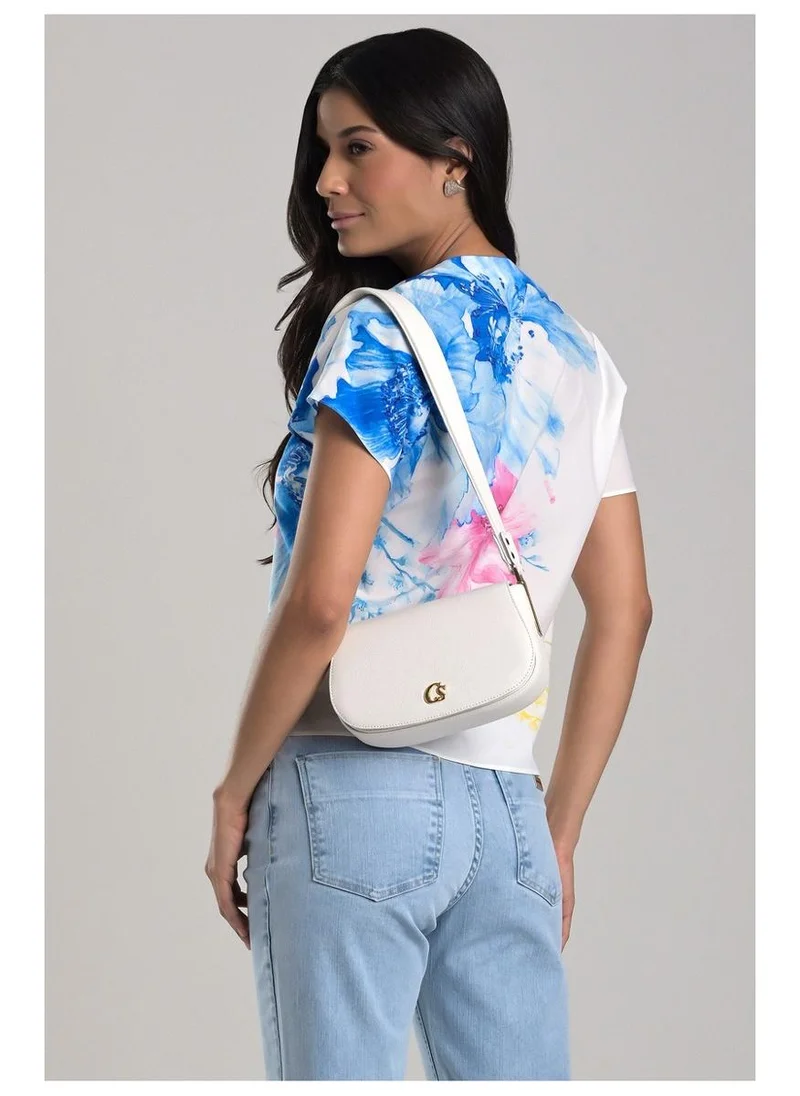Carmen Steffens  Shoulder Bag White Bianco for Women | Best Price UAE