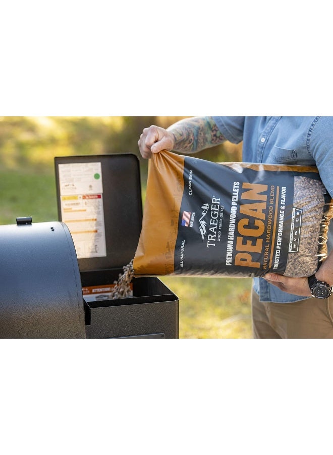 TRAEGER Traeger Pecan BBQ Wood Pellets 20Lb Bag - Image 4