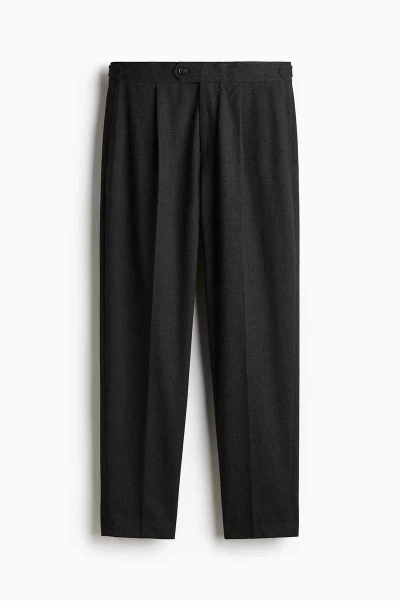 H&M Viscose-blend tailored trousers