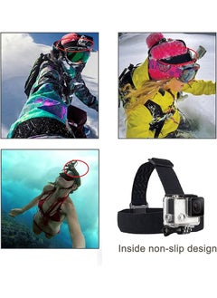 HY Head Strap Mount For SJCAM EKEN GoPro Hero 7 6 5 4 Xiaomi Yi 4K Sony Action Cam Accessories Harness Belt For Mobile Phone Holder  - Image 4
