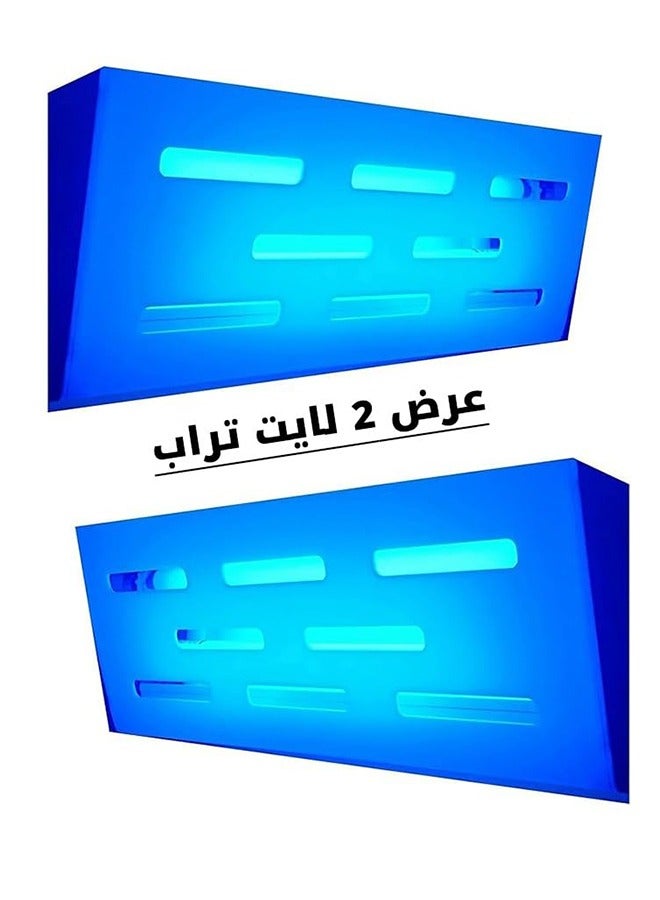 ماركة غير محددة 2 مصيدة لايت تراب 45 سم اكلريك لتخلص من الناموس والذباب فى صمت وامان 