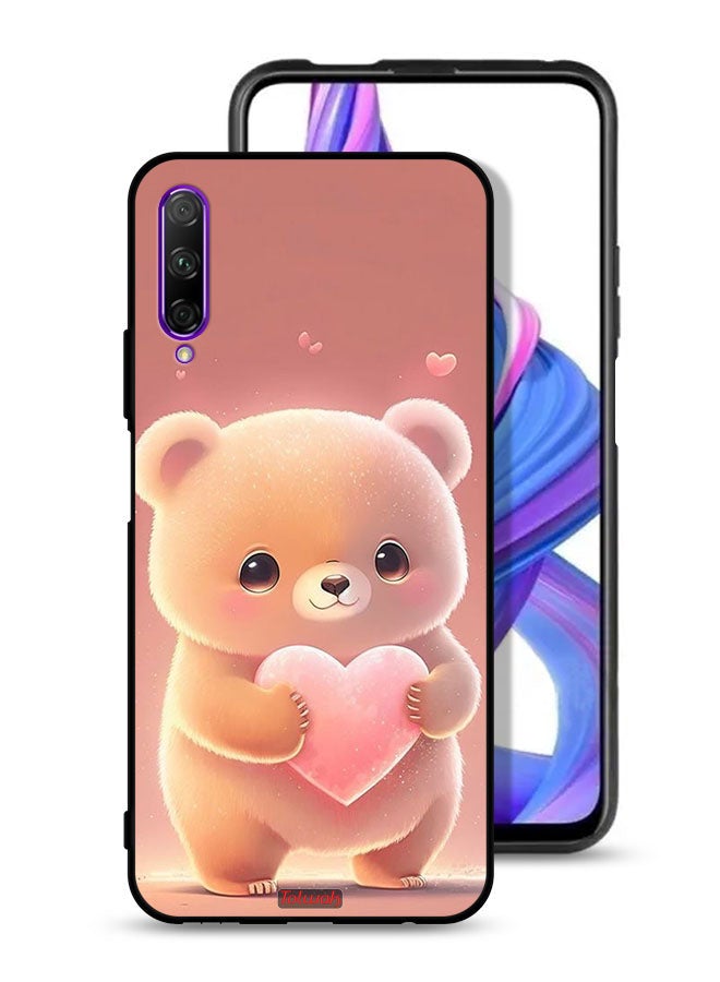 Tolwak Huawei Y9s Protective Case Cover Cute Little Panda Holding Heart - Image 1