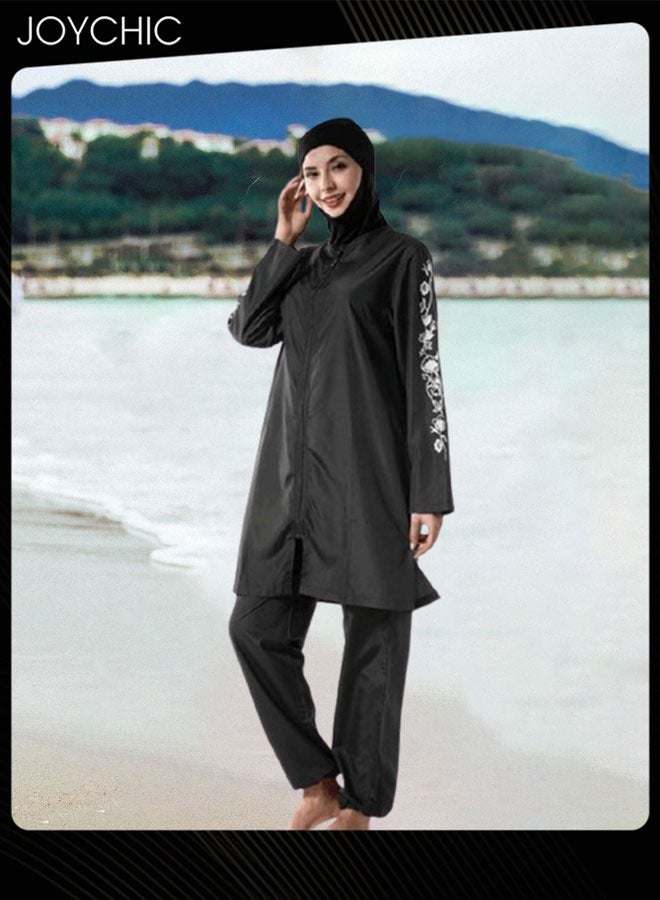 Joychic مجموعة ملابس السباحة الإسلامية للنساء - Image 1