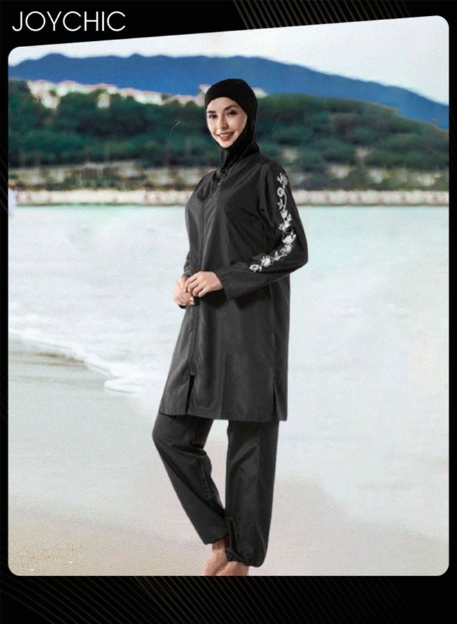 Joychic مجموعة ملابس السباحة الإسلامية للنساء - Image 2