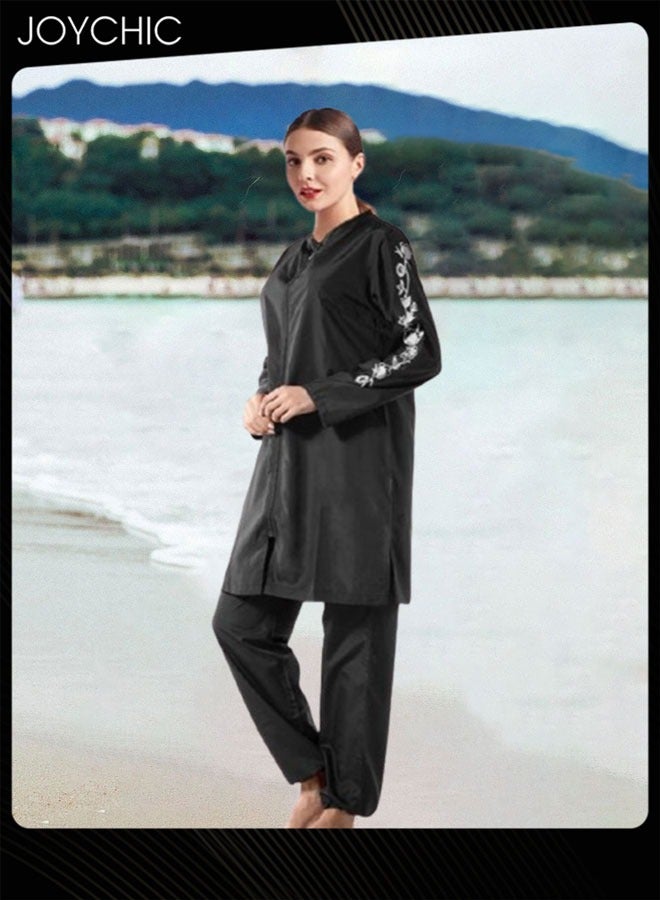 Joychic مجموعة ملابس السباحة الإسلامية للنساء - Image 3