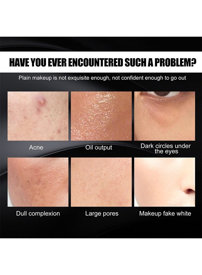 East Moon Men Makeup Cream 50g,Concealer and Brighten Skin,Natural and Refreshing,Waterproof and Sweatproof,Suitable for Use During Makeup 50g - Image 2