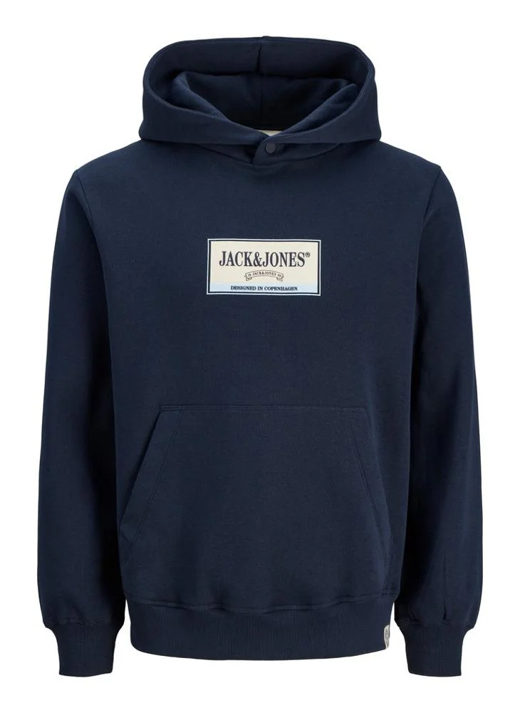 JACK & JONES Sky Captain Plus Size Graphic Pullover Sweatshirt for Men | Best Price UAE