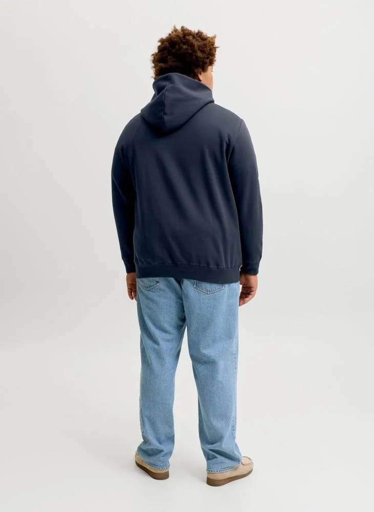 JACK & JONES Plus Size Graphic Pullover Sweatshirt