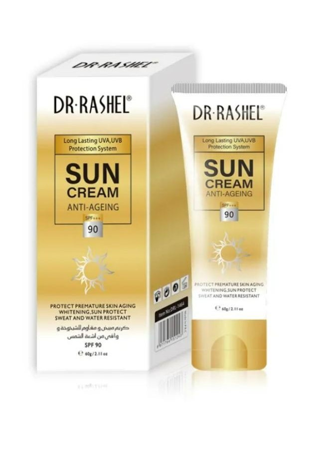 RASHELL Anti-ageing and whitening sun cream SPF90 60g  - Image 5