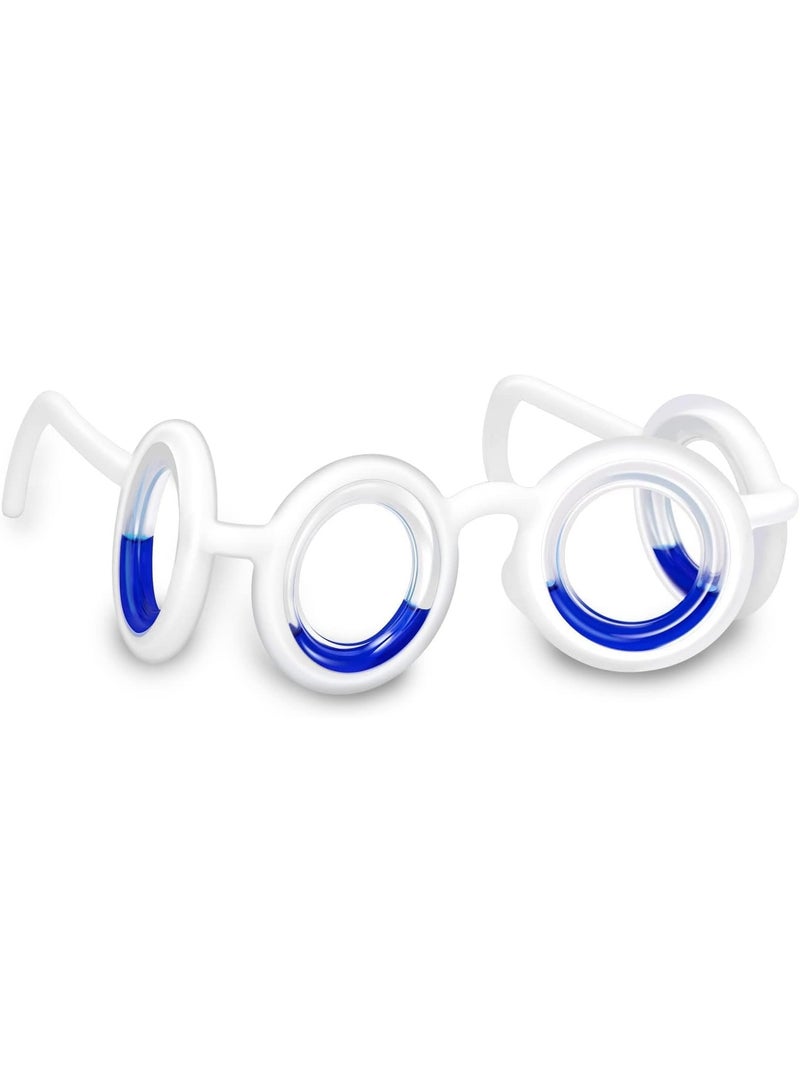 Motion Sickness Glasses, Ultra-Light Anti Nausea Vertigo Glasses, Unisex Relieve Carsickness Airsickness Seasickness Glasses for Adults Children - Image 1