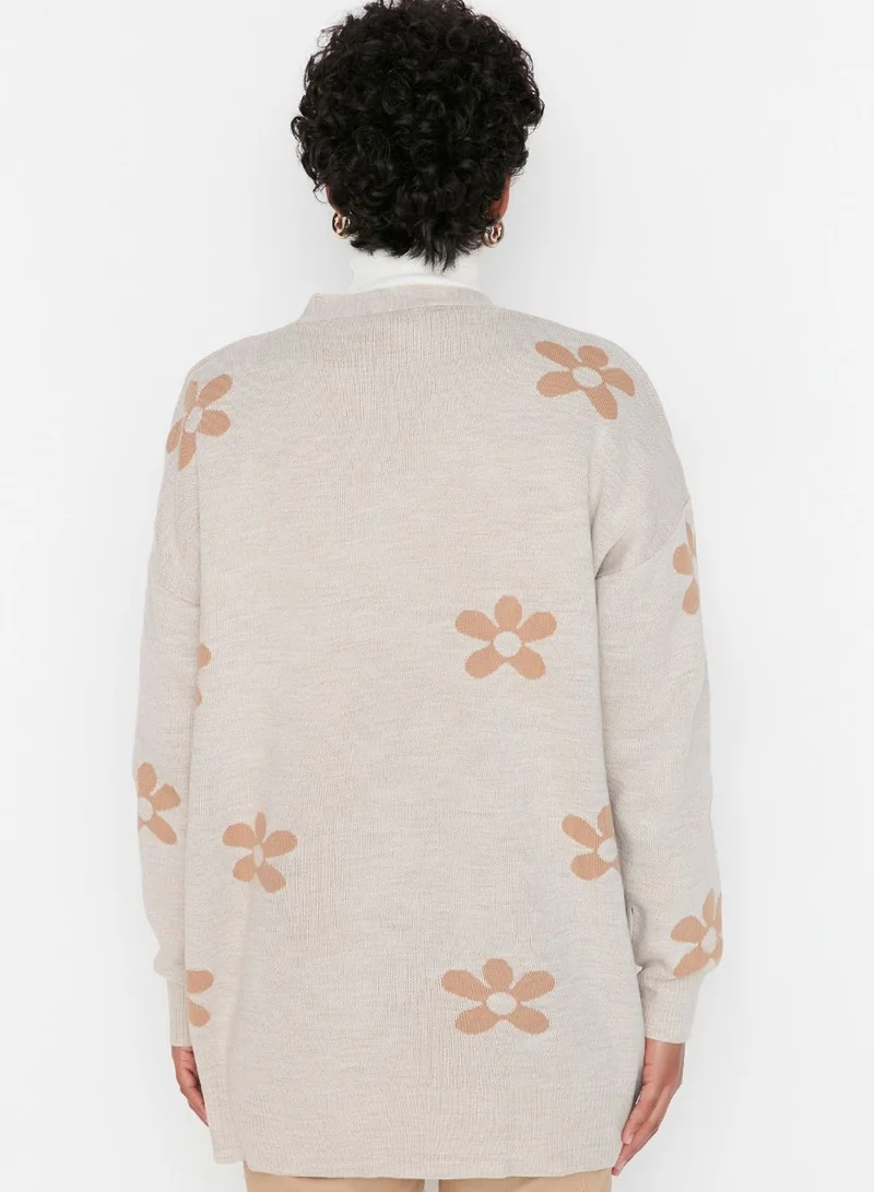 ترينديول Floral Printed Cardigan