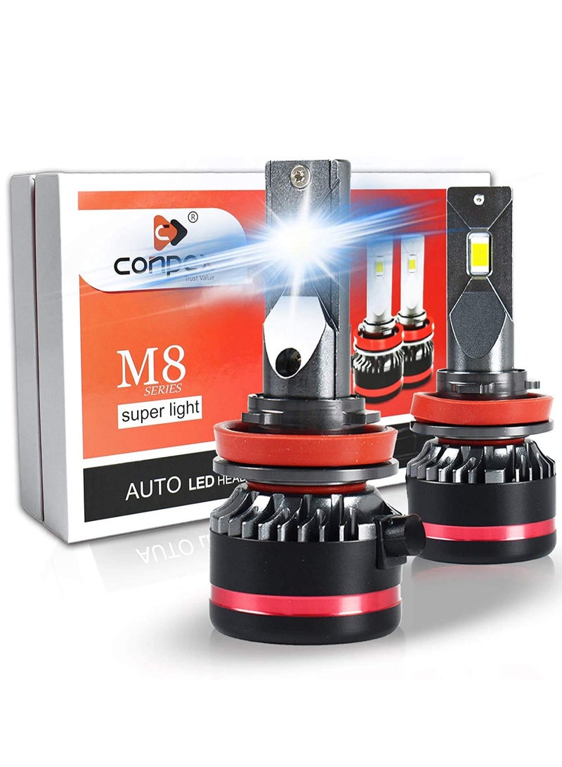Conpex Conpex M8 H11 led Headlight Bulbs Conversion Kit  - Image 1
