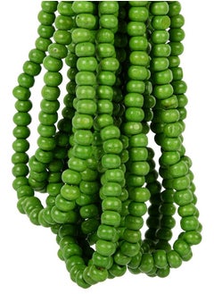 Round Wooden Beads Bunch(20 Mala) Green 6 Mm For Jewellery Making, Beading & Art Craft Work - Approx. 1300 Beads !! - pzsku/Z701A1A885628819F7255Z/45/_/1735816946/1048c984-a223-49b9-b45f-d5b08fbf3b34