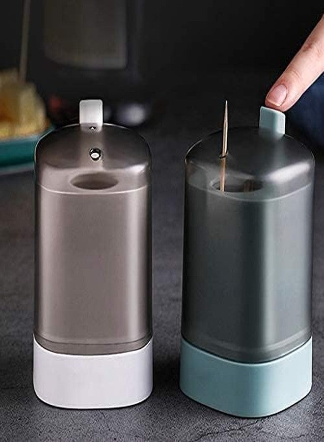 HMV MALL Automatic Toothpick Dispenser | Pop-Up Toothpick Holder | Household Toothpick Dispenser | Toothpick Storage Box | Toothpick Container (Pack of 1,Multicolor) - Image 5