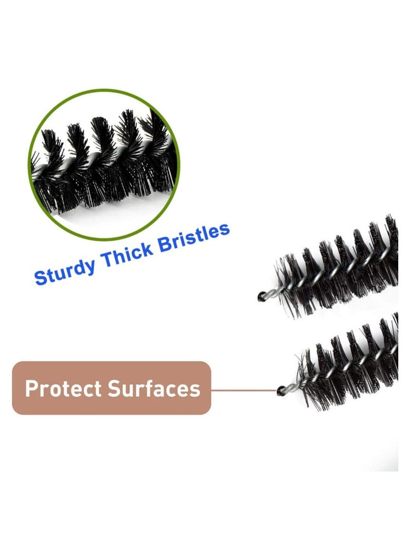 SOLARAE 2 Pack Dryer Vent Cleaner Kit Dryer Lint Brush Vent Trap Cleaner Long Flexible - Image 4