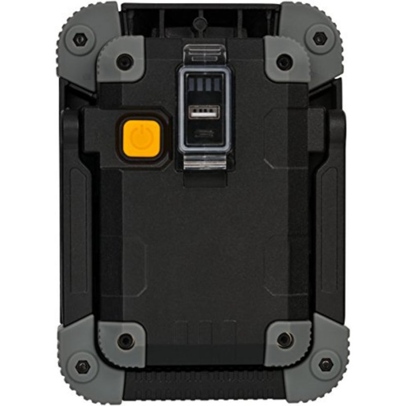1173080 10W IP54 USB كشاف LED معدني قابل لإعادة الشحن، أسود - Image 2