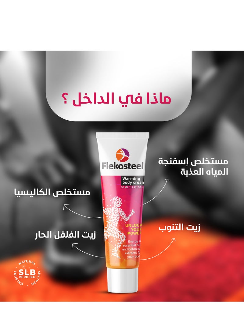 Flekosteel Flekosteel Balm for arthritis and back and neck pain relief (50) ml  - Image 3