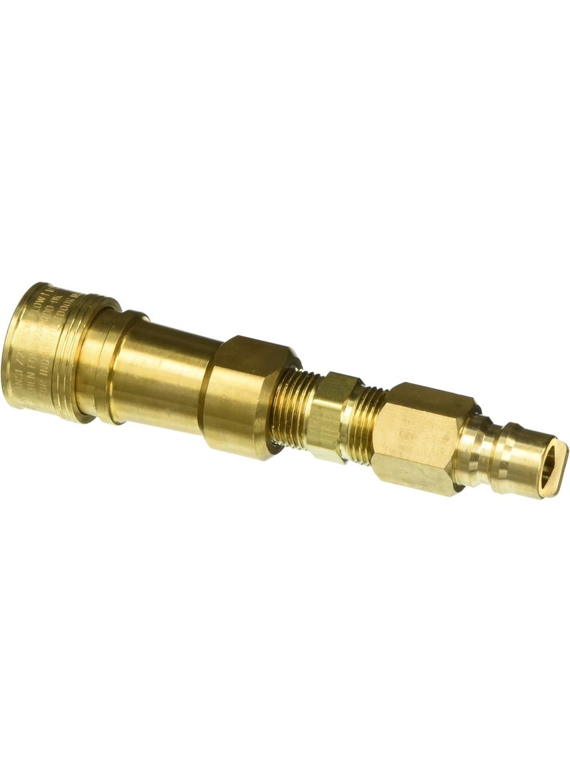 Mr. Heater Mr. Heater F276187 Propane/Natural Gas Connector Kit 3/8 Male Pipe Thread x 3/8" Female Pipe Thread,Brass,Regular  - Image 4