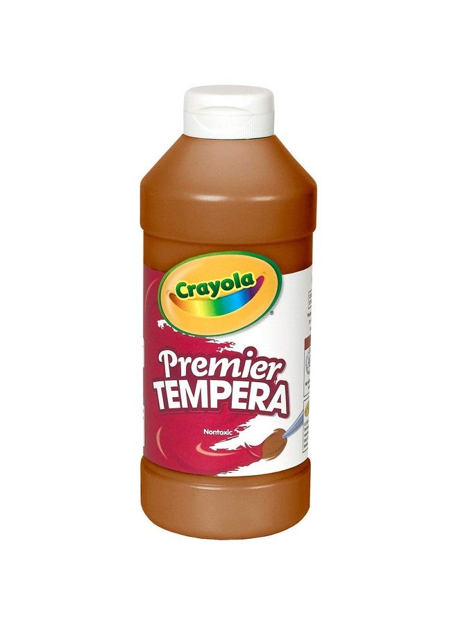 Crayola Premier Tempera Paint Brown One 16 Oz. Bottle (Cyo541216007) - Image 1