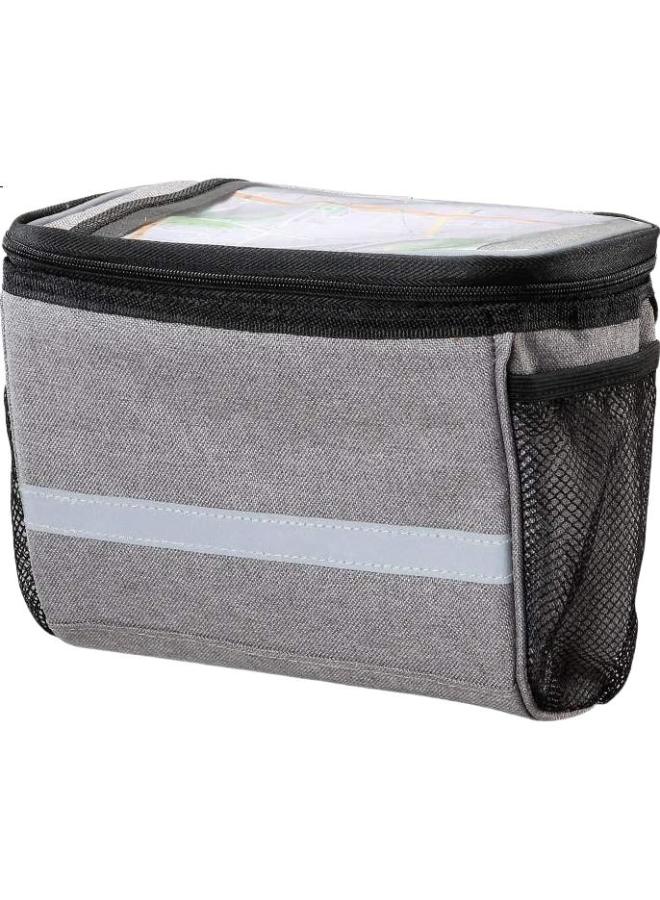 Sahoo Bicycle Handlebar Bag, Insulated And Cold-Keeping, For Mountain Bikes And Folding Bikes, Cycling Equipment, 11002-Sa - Image 1