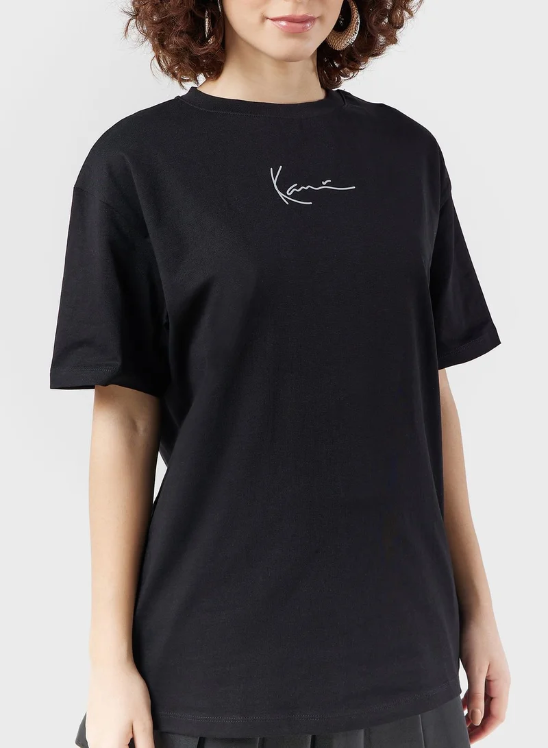 Karl Kani Small Signature Nightrider T-Shirt
