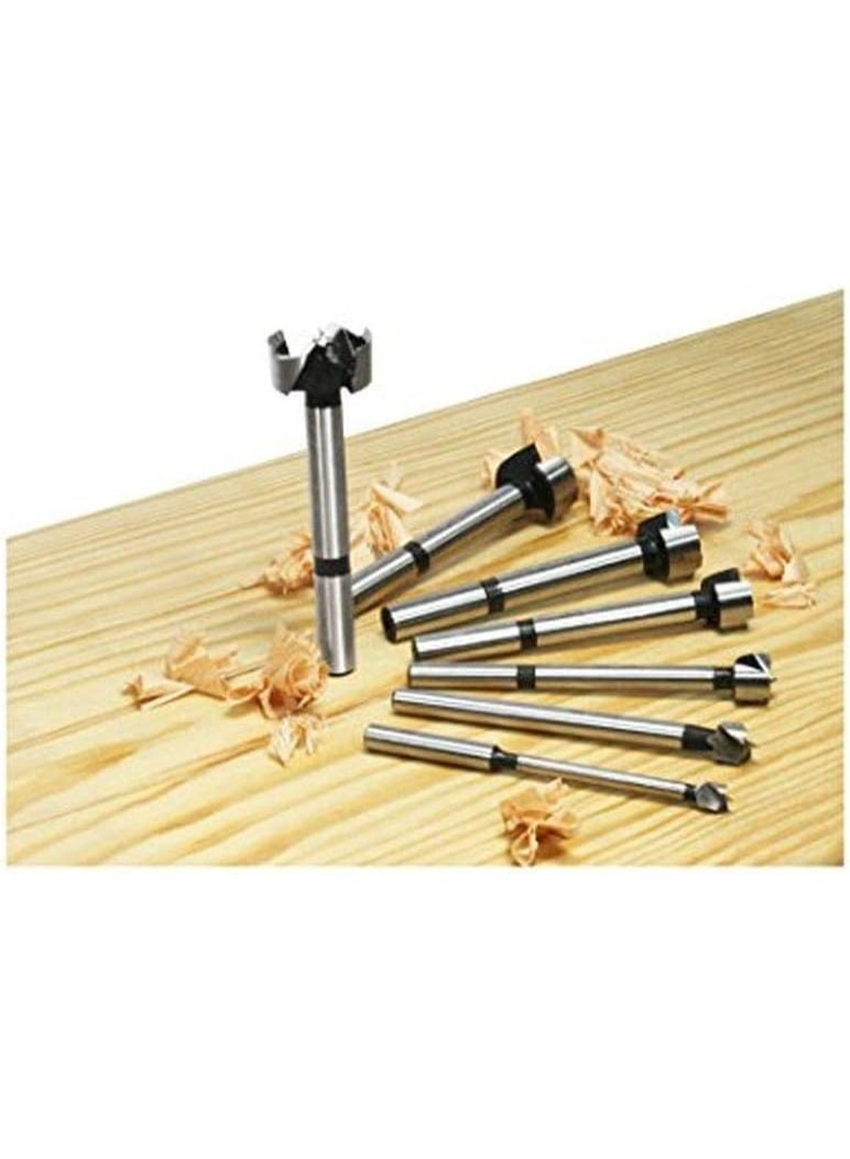 freud Freud PB-107B Precision Shear 7-Piece 1/4" to 1" Serrated Edge Forstner Bit  - Image 1