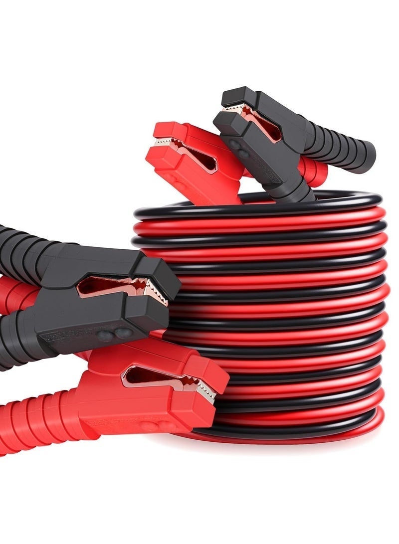 Arabest Auto Heavy Duty Jumper Cables 4m 2000AMP Booster Jump Start Automotive Jumper Cables Kit for Car, SUV, and Trucks with Carrying Bag - Image 1