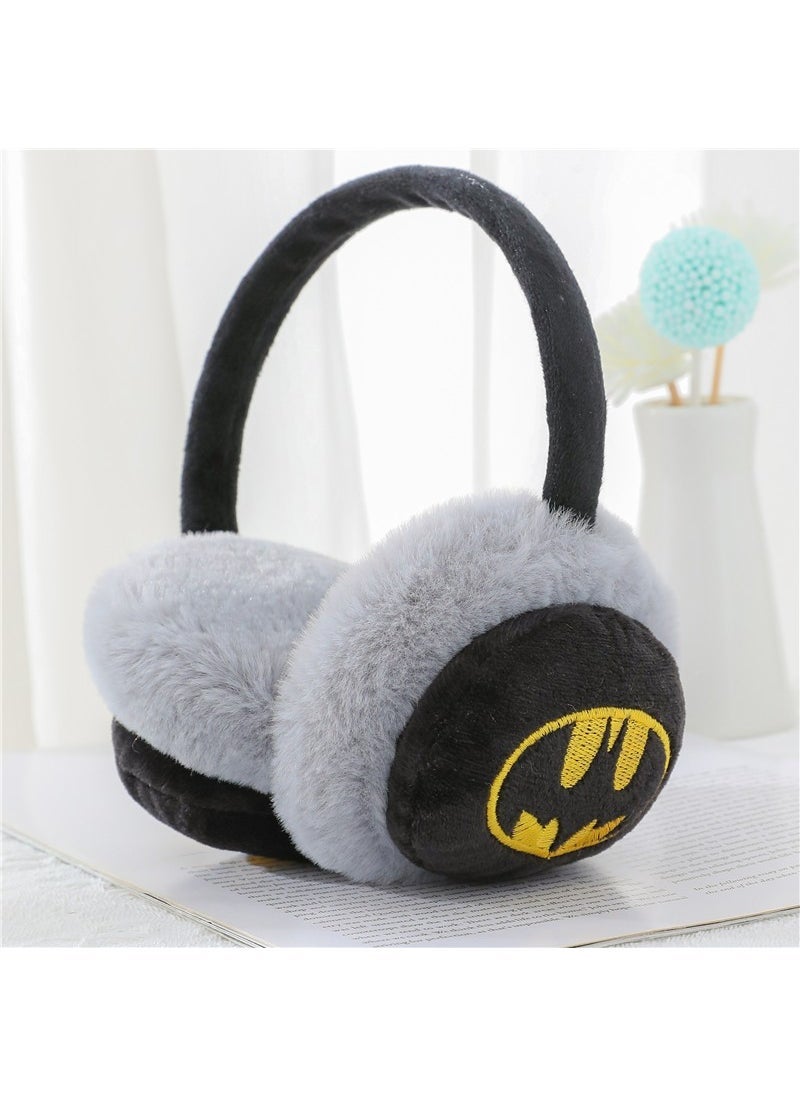 Arabest Cartoon Kids Adjustable Ear Warmers Plush Winter Bat 
