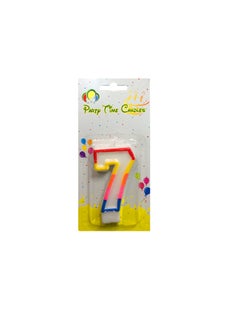 Number Candle Number 7 M028-7