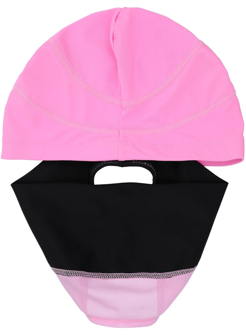 Joss Pink Polyamide Swimming Cap  One Size, 2-Layer Design For Long Hair, Creora Highclo Chlorine-Resistant Fibers, Stylish And Durable - Image 3