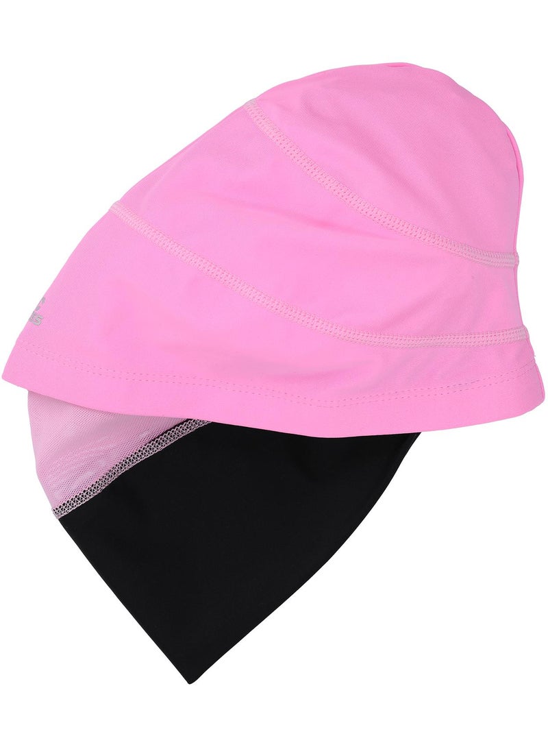 Joss Pink Polyamide Swimming Cap  One Size, 2-Layer Design For Long Hair, Creora Highclo Chlorine-Resistant Fibers, Stylish And Durable - Image 2